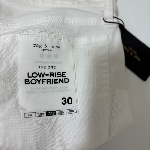 Rag & Bone new! $238 Dre Slim Boyfriend Jeans 30 - Picture 13 of 13